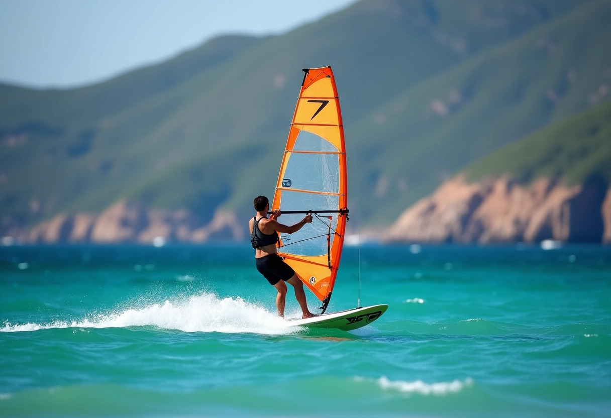 windsurf plage