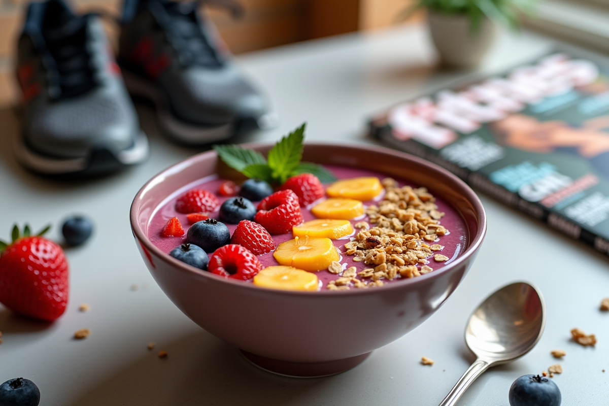 petit-déjeuner sportif